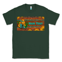 Sports Green (preview)custom cowboy boots sunflowers and cactus license plate Classic Tee - Artiststas