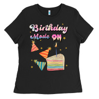 Black birthday mode on Ladies Tee - JahusDesignShop