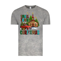 Cloud Rock small town christmas church western truck Vintage Tee - AdoDesignShop