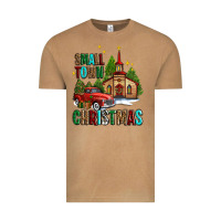 Vintage Camel small town christmas church western truck Vintage Tee - AdoDesignShop