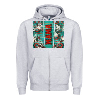 Heather Grey western mama Zipper Hoodie - NancyCooperArtShop