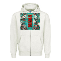 Oatmeal Heather western mama Zipper Hoodie - NancyCooperArtShop
