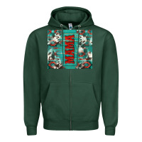 Sports Green western mama Zipper Hoodie - NancyCooperArtShop