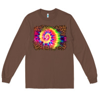 Chestnut tie die background Long Sleeve Tee - BarkalooDesign