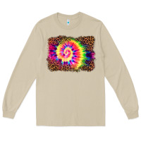 Mushroom tie die background Long Sleeve Tee - BarkalooDesign