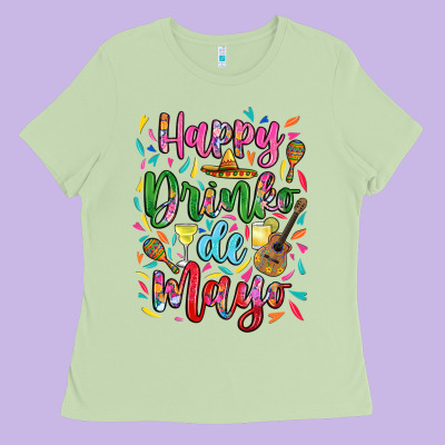 Ladies Tee Happy drinko de mayo