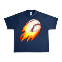 Navy baseball Urban Heavy Tee - JahusDesignShop