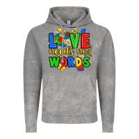 Cloud Rock love needs no words Vintage Hoodie - JahusDesignShop