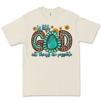 Bone with god all things are possible gemstone Premium Tee - Zillion Design Studio