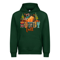 Forest Green howdy fall Urban Hoodie - CowGirlArtShop