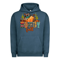 Pigment Midnight Navy howdy fall Urban Hoodie - CowGirlArtShop