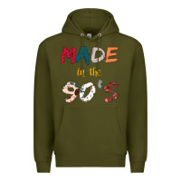 Army Green Made in the 90's Premium Hoodie - Bettercallsaul