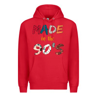 Red Made in the 90's Premium Hoodie - Bettercallsaul