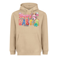 Mushroom Happy Easter Nurse Heavyweight Hoodie - LillyAllenDesigns