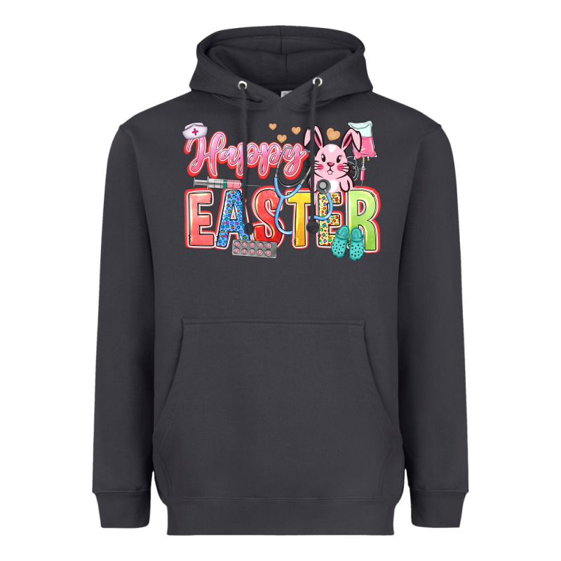 Happy Easter Nurse Heavyweight Hoodie by LillyAllenDesigns | Teevron
