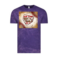 Cloud Purple rub some dirt on it baseball Vintage Tee - Jasminsmagicworld