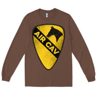 Chestnut 1st cavalry division air cav Long Sleeve Tee - Jasminsmagicworld