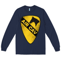 Navy 1st cavalry division air cav Long Sleeve Tee - Jasminsmagicworld