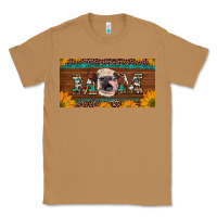 Toasted Coconut western heifer mom with sunflowers and turquoise license plate Classic Tee - Artiststas
