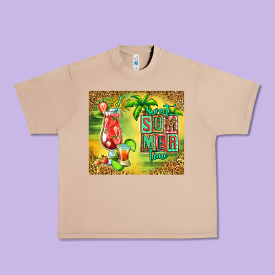 Sweet Summer Time Margarita Urban Heavy Tee Designed By Jasminsmagicworld