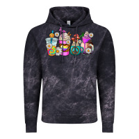 Cloud Black hippie coffee cups Vintage Hoodie - AdoDesignShop
