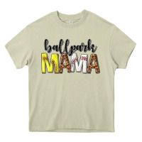 Mossy ballpark mama Heavy Core Tee - texasbilliewilder
