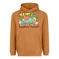 Meerkat Happy Easter truck Heavyweight Hoodie - LillyAllenDesigns