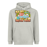 Moon Dust Happy Easter truck Heavyweight Hoodie - LillyAllenDesigns