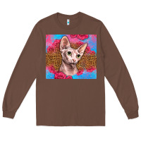 Chestnut Western Sphynx Cat Long Sleeve Tee - LillyAllenDesigns