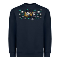 Navy for the love of the game soccer Heavyweight Sweatshirt - Jasminsmagicworld