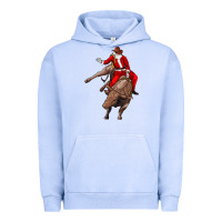 Pigment Grape Ice santa riding a bull Urban Hoodie - CowGirlArtShop