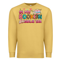 Antique Gold in my bookish girlie era Premium Sweatshirt - Artiststas
