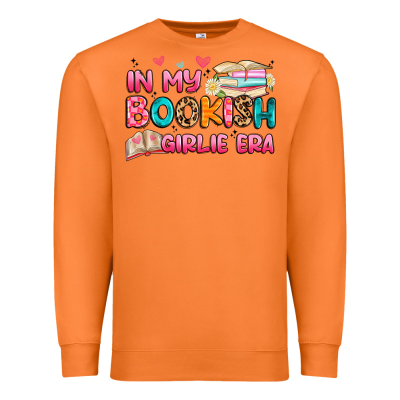 In My Bookish Girlie Era Premium Sweatshirt by Artiststas | Teevron