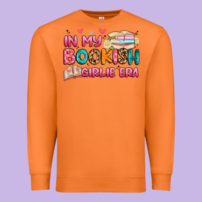 In My Bookish Girlie Era Premium Sweatshirt Designed By Artiststas