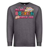 Charcoal Heather in my bookish girlie era Premium Sweatshirt - Artiststas