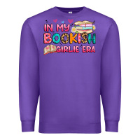Purple in my bookish girlie era Premium Sweatshirt - Artiststas