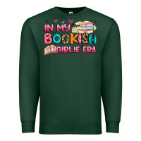 Sports Green in my bookish girlie era Premium Sweatshirt - Artiststas
