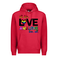 Cardinal All For Love And Love For All Premium Hoodie - Bettercallsaul