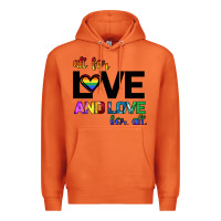 Carrot All For Love And Love For All Premium Hoodie - Bettercallsaul