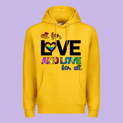 All For Love And Love For All Premium Hoodie Designed By Bettercallsaul