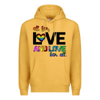 Mustard All For Love And Love For All Premium Hoodie - Bettercallsaul