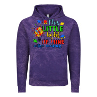 Cloud Purple this little light of mine autism awareness Vintage Hoodie - JahusDesignShop