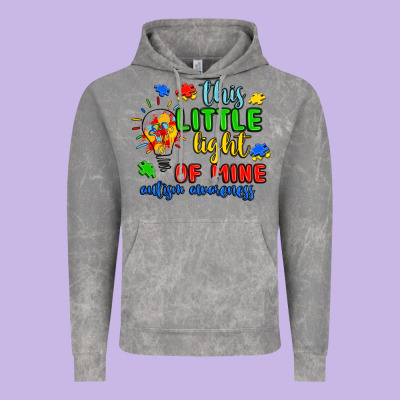 This Little Light Of Mine Autism Awareness Vintage Hoodie Designed By Jahusdesignshop