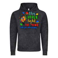 Vintage Black this little light of mine autism awareness Vintage Hoodie - JahusDesignShop