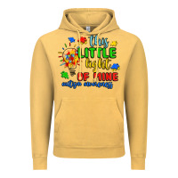 Vintage Mustard this little light of mine autism awareness Vintage Hoodie - JahusDesignShop