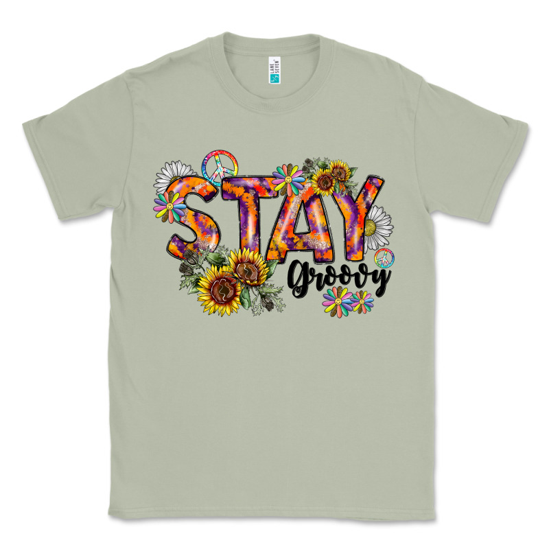 Stay Groovy Classic Tee by CowhideDigitalArt | Teevron