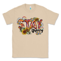 Mushroom Stay Groovy Classic Tee - CowhideDigitalArt