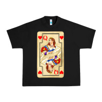 Black love playing cards queen Urban Heavy Tee - AdoDesignShop
