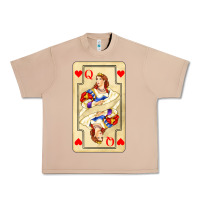 Burro love playing cards queen Urban Heavy Tee - AdoDesignShop