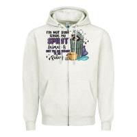 Oatmeal Heather spirit animal raccoon Zipper Hoodie - MaliasSmallBusiness